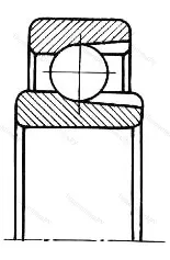 Модификация подшипника 900805 размер 25x37x6/7