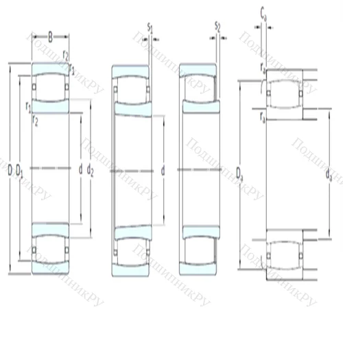Подшипник роликовый тороидальный C 41/600K 30MB