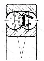 Модификация подшипника 1224 размер 120x215x42