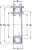 Подшипник S 71916 ACE/P 4A
