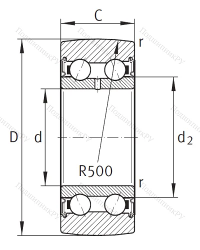 Подшипник LR 5203 KDDU / ZZ от производителя  INA