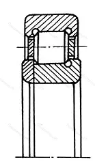 Модификация подшипника 792919ДТ1 размер 95,01x180x33/30