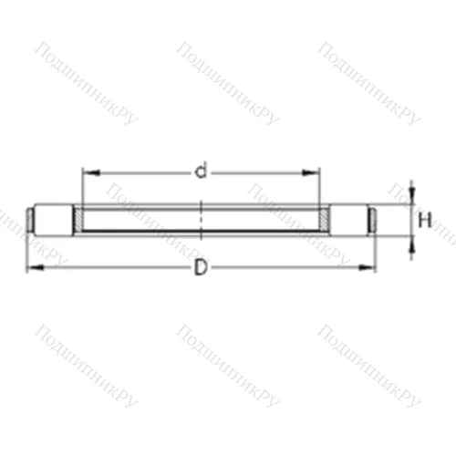 Подшипник роликовый упорный