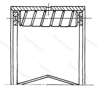 Подшипник  845806 размер 30x56x76