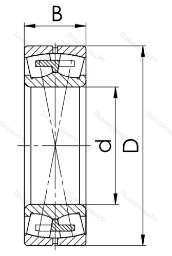 Сферический роликовый подшипник 3530 АМНК (22230 ACMW 33) в Улан-Удэ