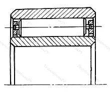 Модификация подшипника 3004752М 
