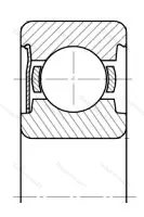 Модификация подшипника В6-60307Ш1 размер 35x80x21