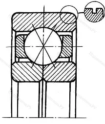 Подшипник  1126932 размер 160x220x28