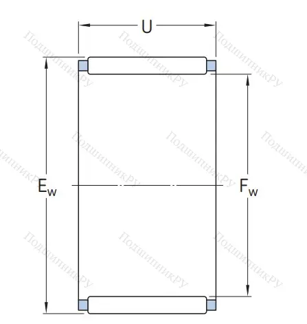 Подшипник K 7x10x10 TN в Улан-Удэ