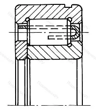 Модификация подшипника 692311К1М размер 55x120x29