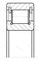Модификация подшипника 102211 размер 55x100x21