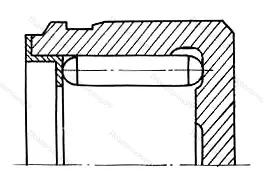Модификация подшипника 704902К3С17 размер 16,305x30x25