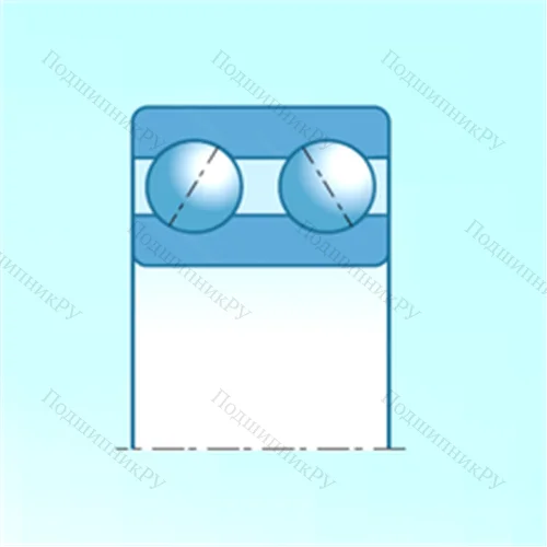 Подшипник шариковый радиально-упорный 3217