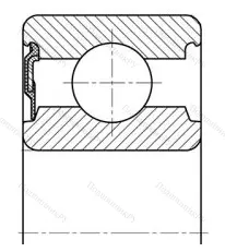 Модификация подшипника 20803АК3 размер 17x47x15,5