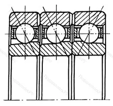 Подшипник 7340BTUL размер 200x420x240