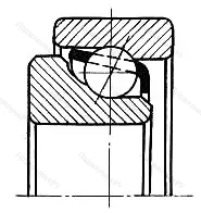 Модификация подшипника 916704 размер 20x62x17