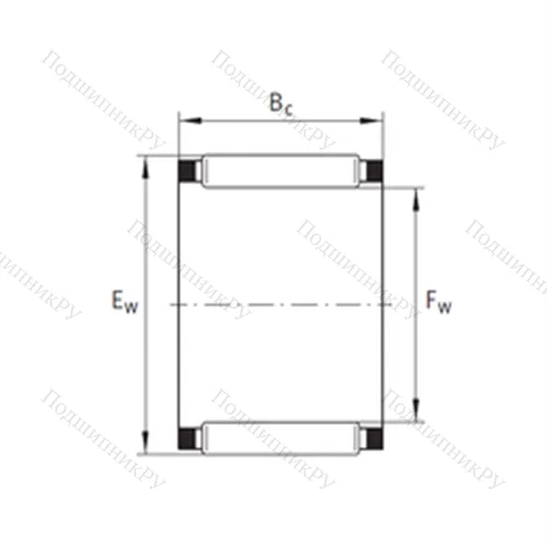 Подшипник игольчатый радиальный K 22X 30X 15-TV
