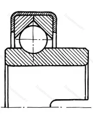 Модификация подшипника 760805 размер 25x62x12/15