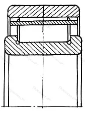 Модификация подшипника 954712К4 размер 60x120x60