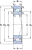 Подшипник S 7010 FW/HC