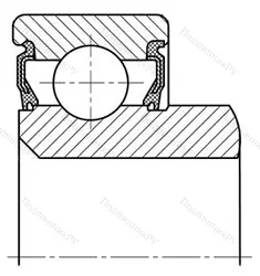 Модификация подшипника 6-520907АЕ размер 37x62x21