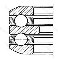 Модификация подшипника 58708 размер 35/41x60x28