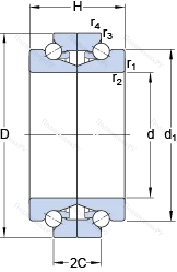 Подшипник BTW 180 CM/SP в Улан-Удэ