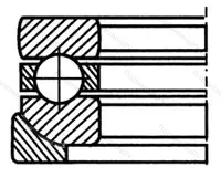 Подшипник 53224+U 224/P 6 размер 120x170/175x46