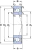 Подшипник S 7011 CE/HCP 4A