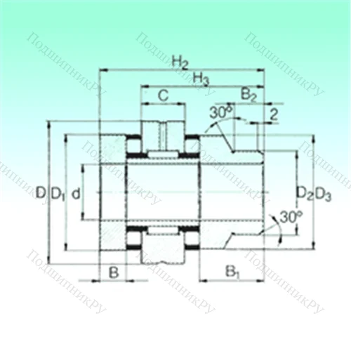 Подшипник комбинированный ZARN 4580 L TN от производителя  NBS