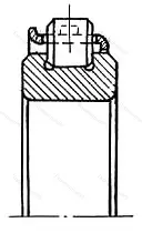 Модификация подшипника 502207КМ размер 35x61,8x17 от производителя  ГПЗ-10-ГПЗ