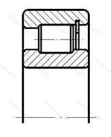 Модификация подшипника 4614909 размер 45x68x22