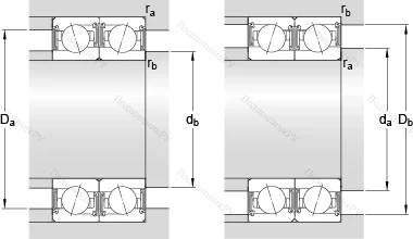 Подшипник S 71917 CE/HCP 4A