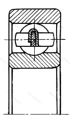Подшипник  340702 размер 15x35x8/11