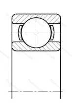 Модификация подшипника 809Е размер 45x62x9