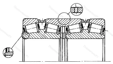 Модификация подшипника 778/530ХМУ размер 530x780x450