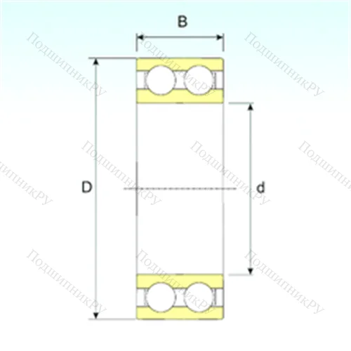 Подшипник шариковый радиальный 4216 ATN 9