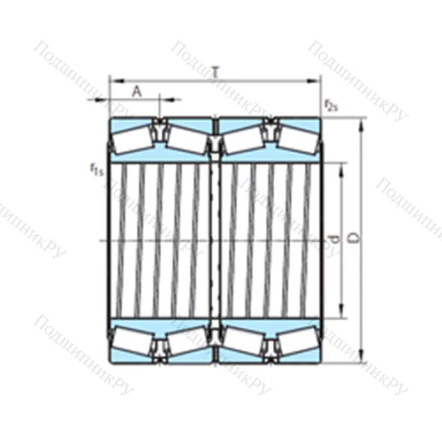 Подшипник роликовый радиально-упорный PSL 612-29-3