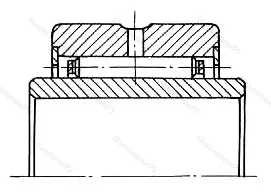 Модификация подшипника 6-674708 размер 40x62x22/70