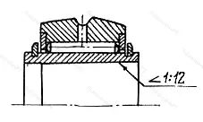 Модификация подшипника 324719 размер 95x128x29/40