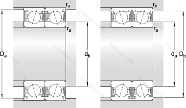Подшипник S 71911 ACDTP/P 4B