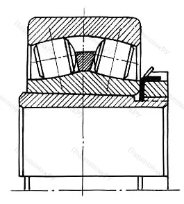 Модификация подшипника 40-353516 размер 80x160x40/65