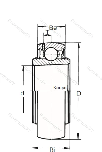 Корпусный подшипник UK 312 в Улан-Удэ