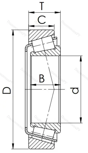 Конический роликовый подшипник 7514 (32214) в Улан-Удэ