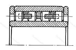 Подшипник  4428/750 размер 750x1090x750
