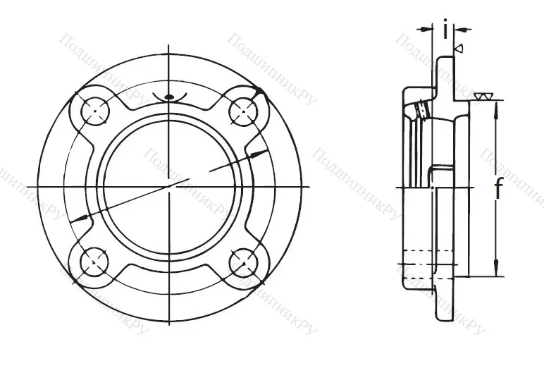 Подшипниковый корпус FC 207 (ASAHI)