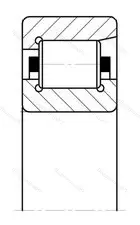 Модификация подшипника 8-12736М размер 180x280x55/50