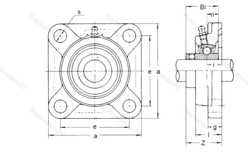 Подшипниковый узел UCF 316 в Улан-Удэ