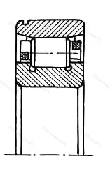 Модификация подшипника 6-322209Е2У размер 45x85x19