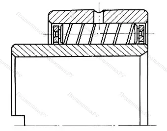 Модификация подшипника 15216 размер 80x140x67/86